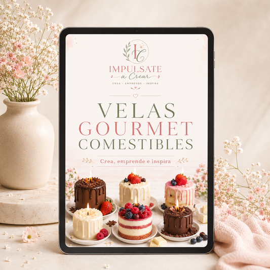 Aprendé a crear Velas Comestibles + 6 bonus de regalo🎁